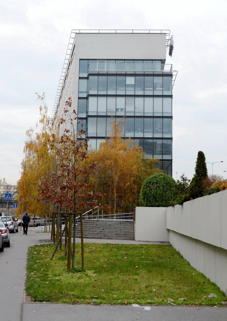  kantoorgebouw in Praag. - Foto, afbeelding