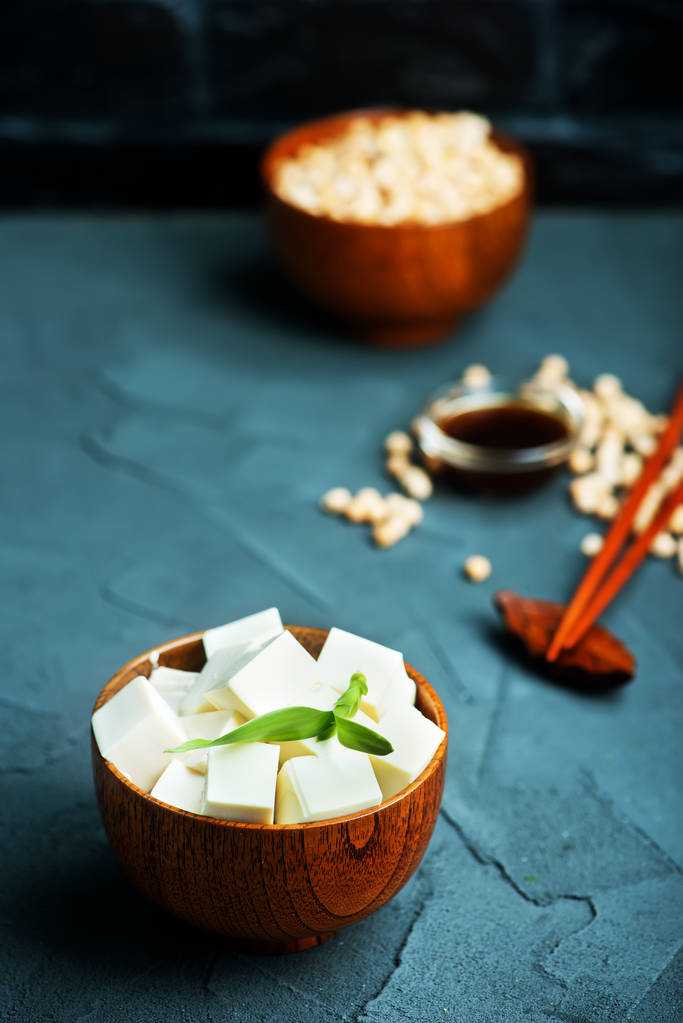 queijo tofu na tigela
 - Foto, Imagem