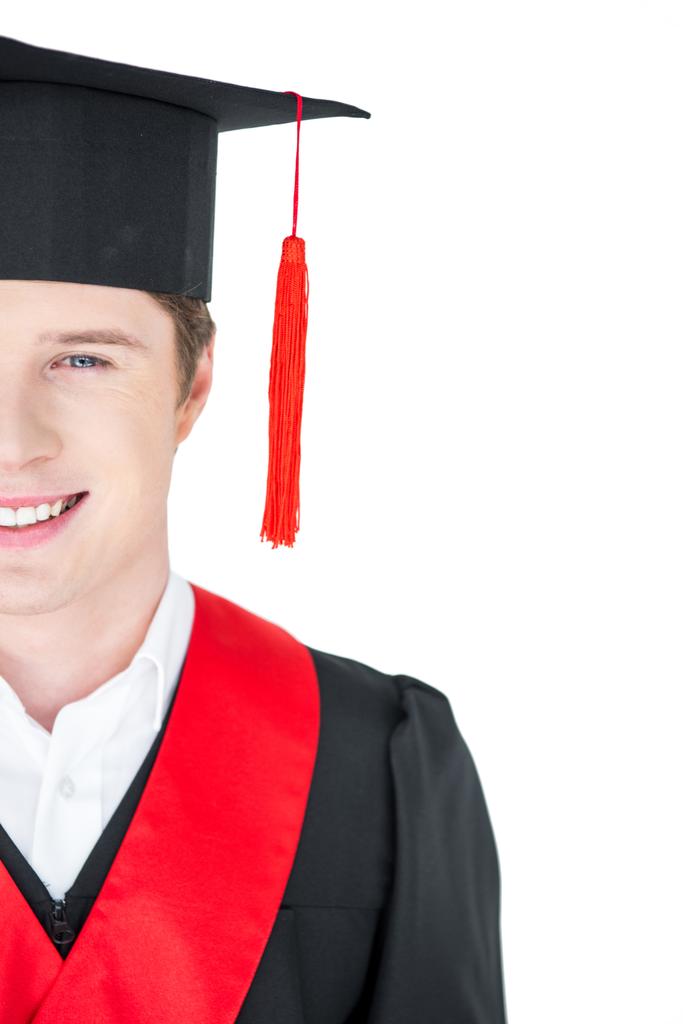 Young man in mortarboard  - Photo, Image