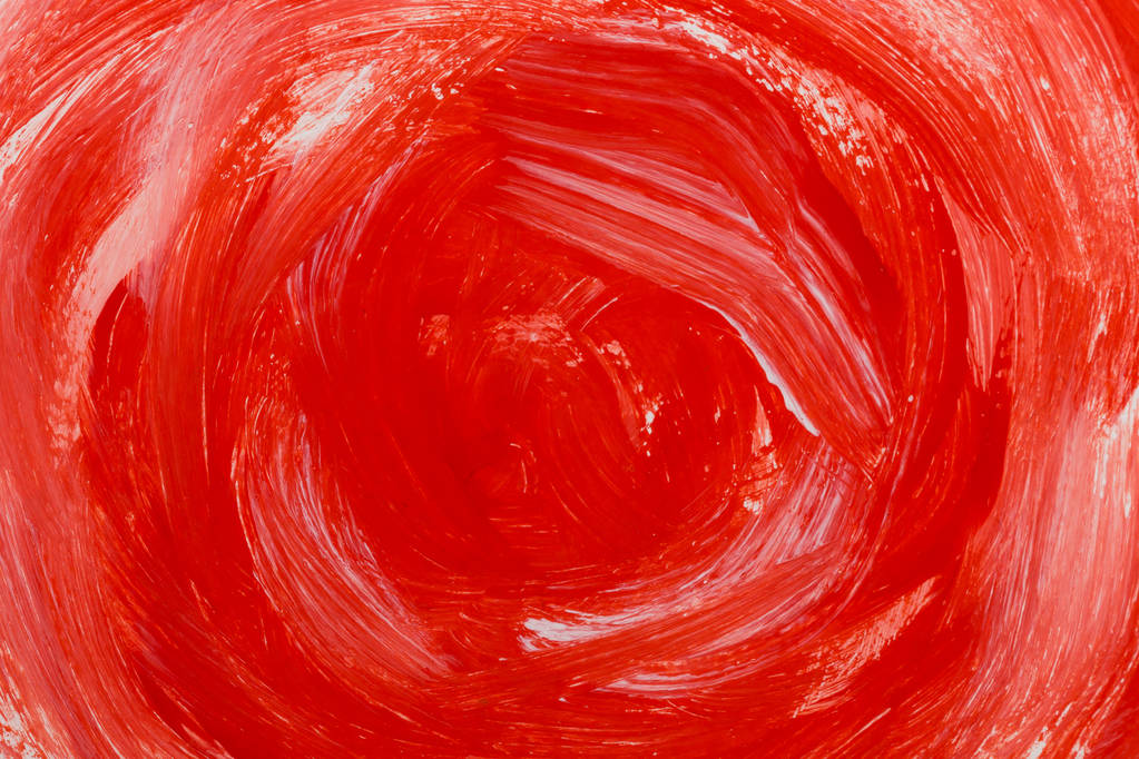 Color rojo textura de la pintura
 - Foto, Imagen