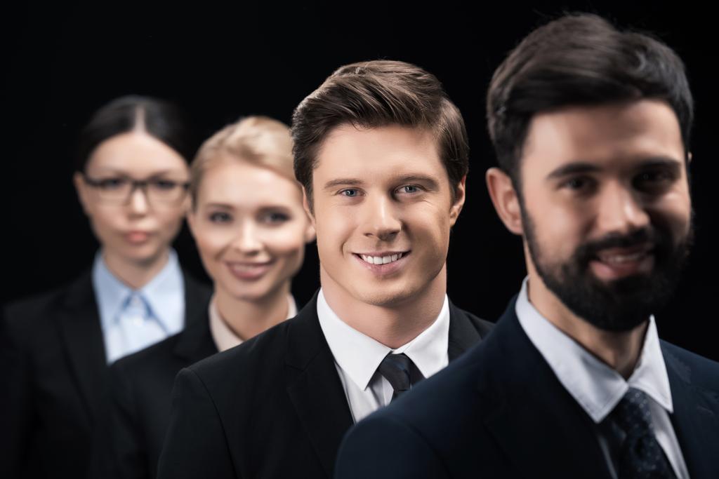 business people standing in row - Photo, Image
