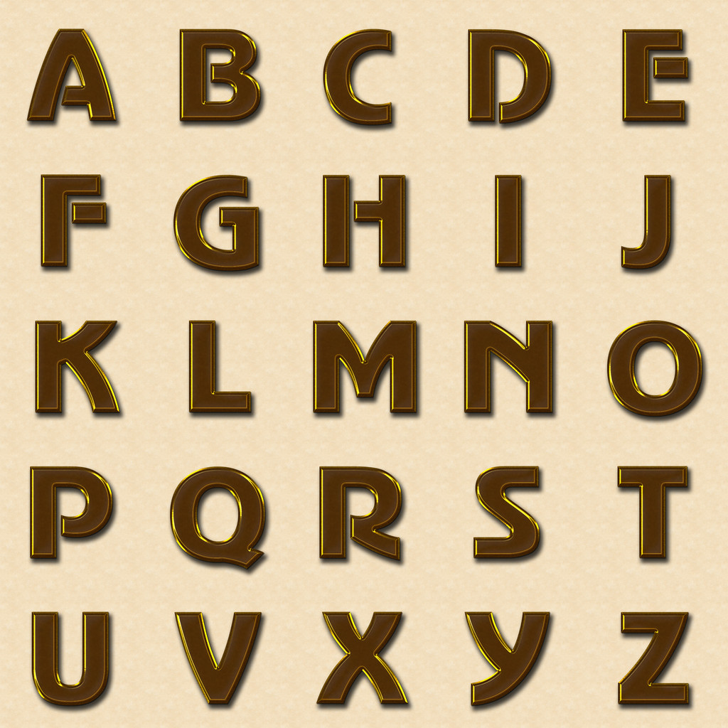 alfabet - Zdjęcie, obraz