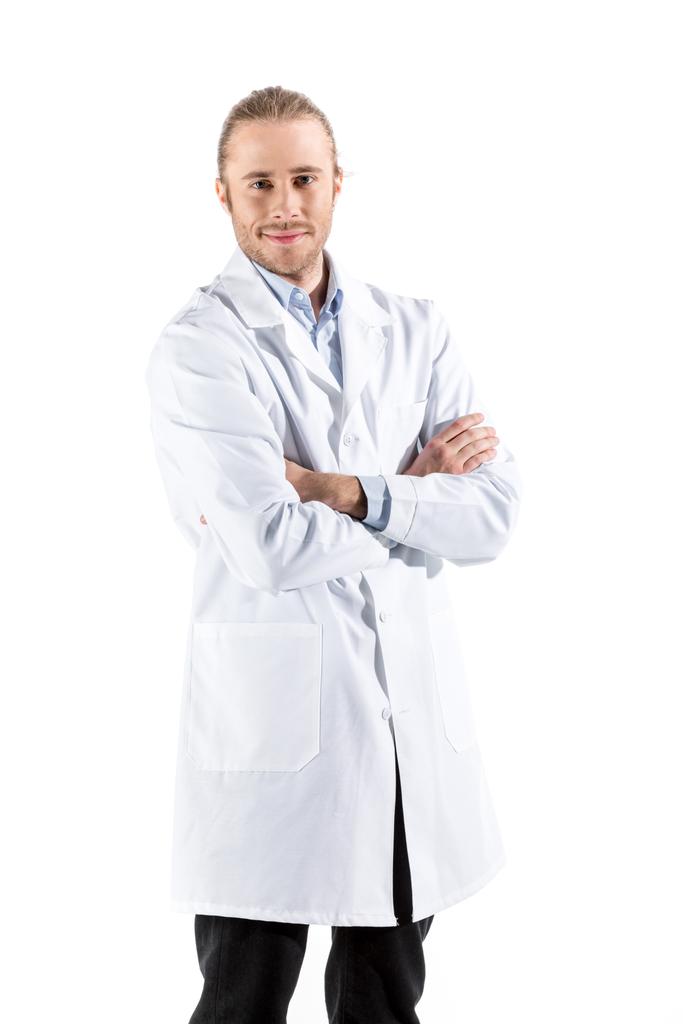 Arzt im weißen Kittel  - Foto, Bild