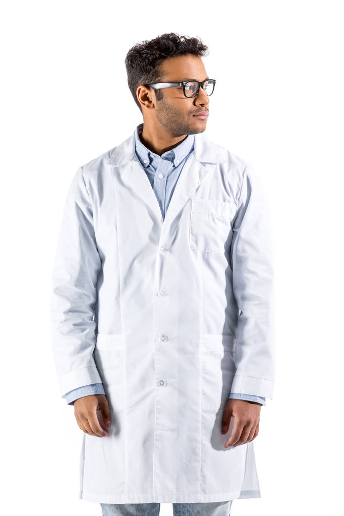 Доктор в белом халате
 - Фото, изображение