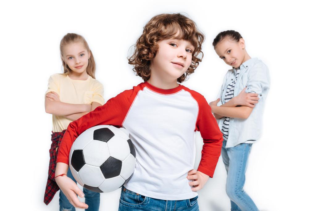 děti hrají fotbal - Fotografie, Obrázek