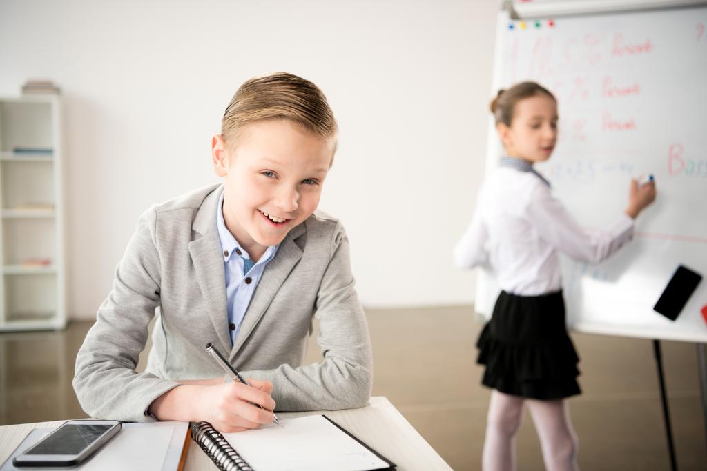 Children working in office  - Photo, Image