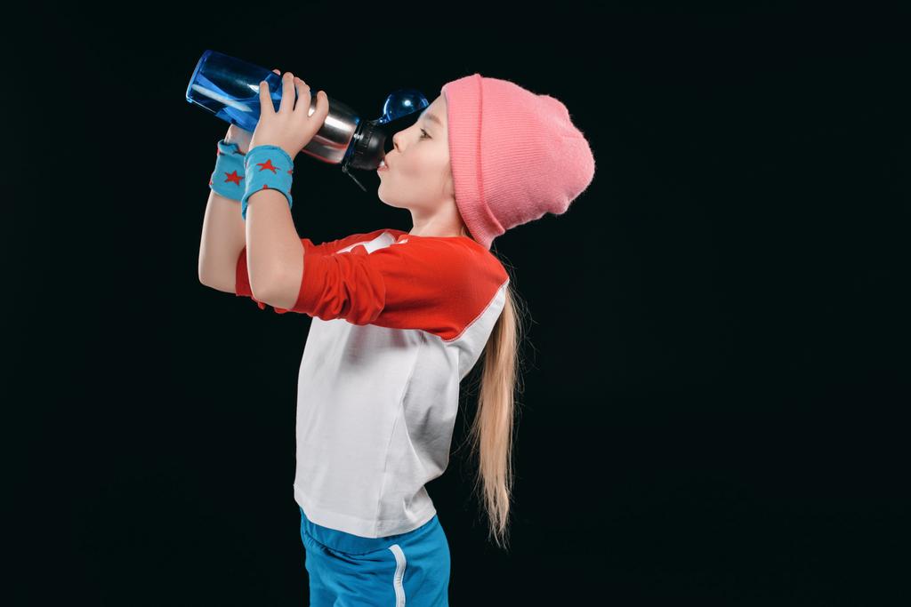 κορίτσι με αθλητισμό μπουκάλι - Φωτογραφία, εικόνα