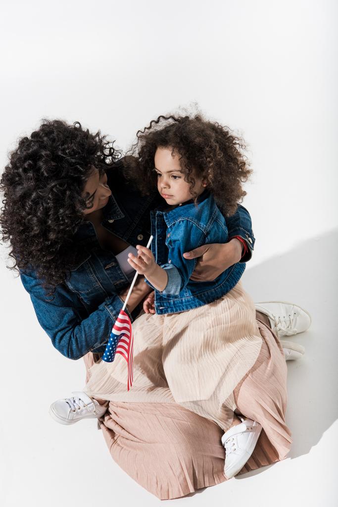 Güzel Afro-Amerikan Aile - Fotoğraf, Görsel