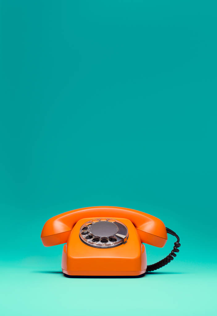 Retro stijl telefoon - Foto, afbeelding