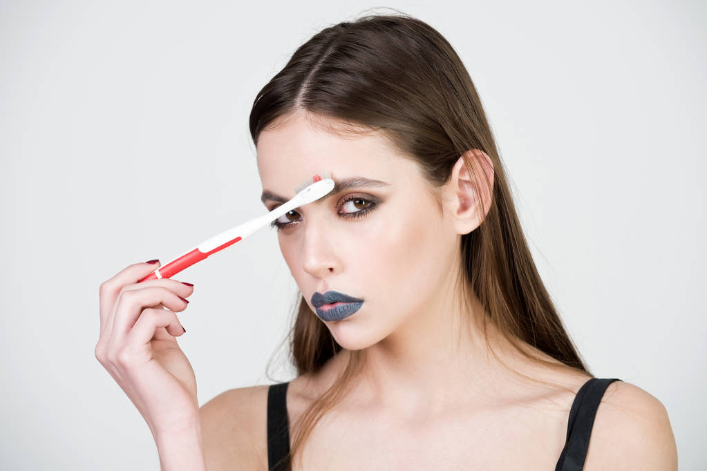 makeup and skincare, beauty and fashion, dental hygiene - Photo, Image