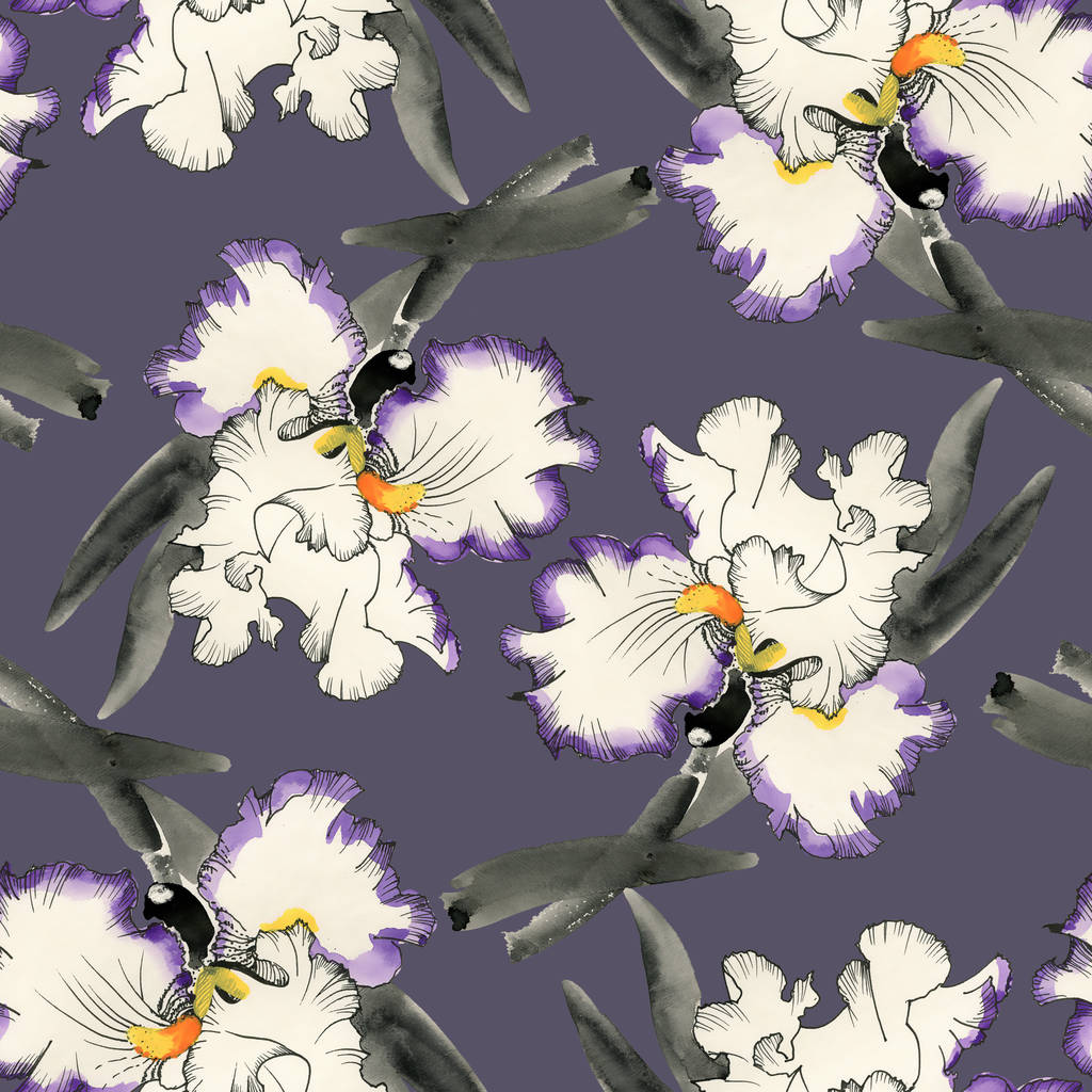 Iris Blume Hintergrund - Foto, Bild
