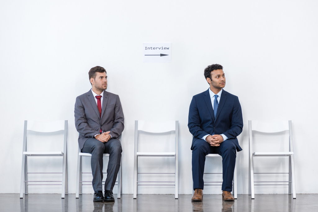 Podnikatelé, sedí na židlích - Fotografie, Obrázek