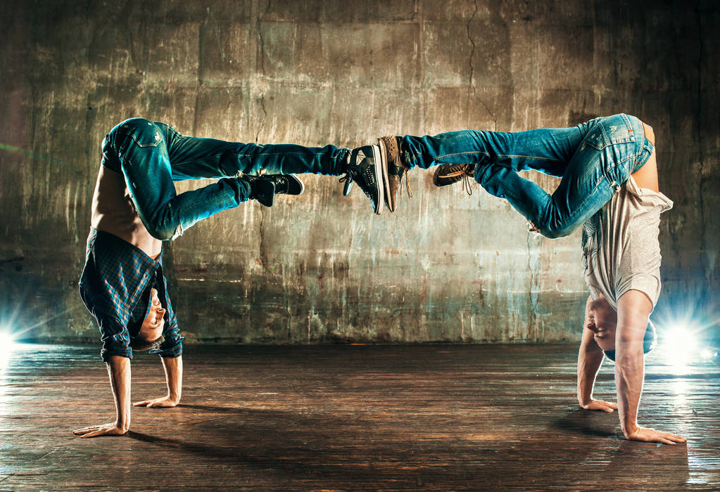 Breakdance-Mann - Foto, Bild