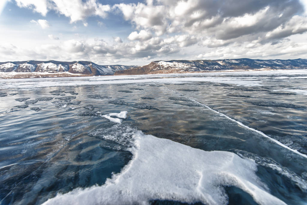 Байкальский лед
 - Фото, изображение
