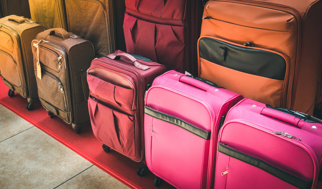 Luggage consisting of large suitcases rucksacks and travel bag. - Photo, Image
