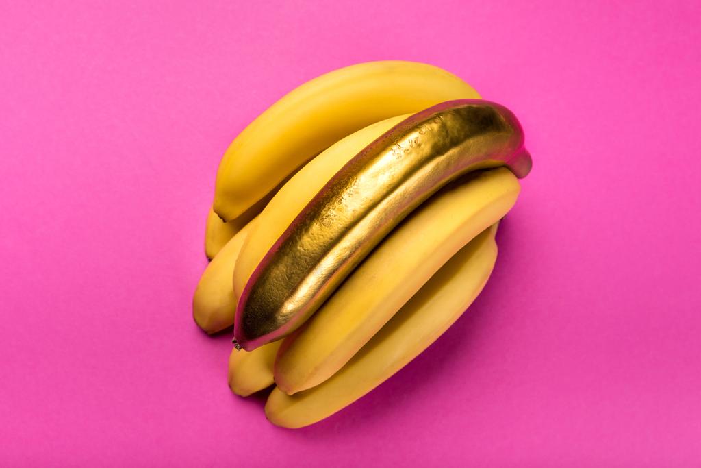 желтые и золотые бананы
 - Фото, изображение