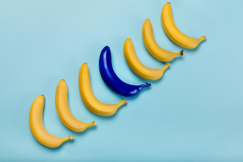 Красочная коллекция бананов
 - Фото, изображение