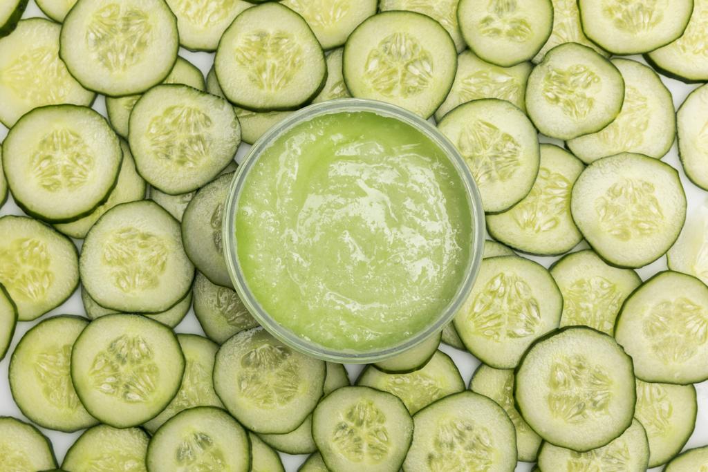  Cucumber face cream - Photo, Image