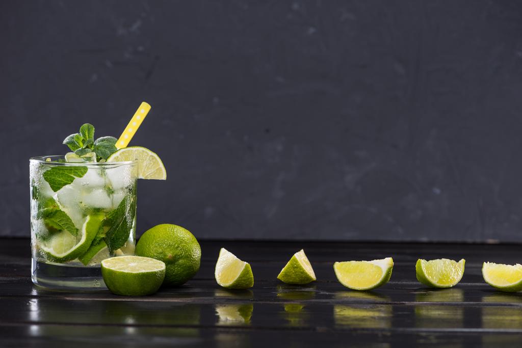 Mojito cocktail ingredients  - Photo, Image