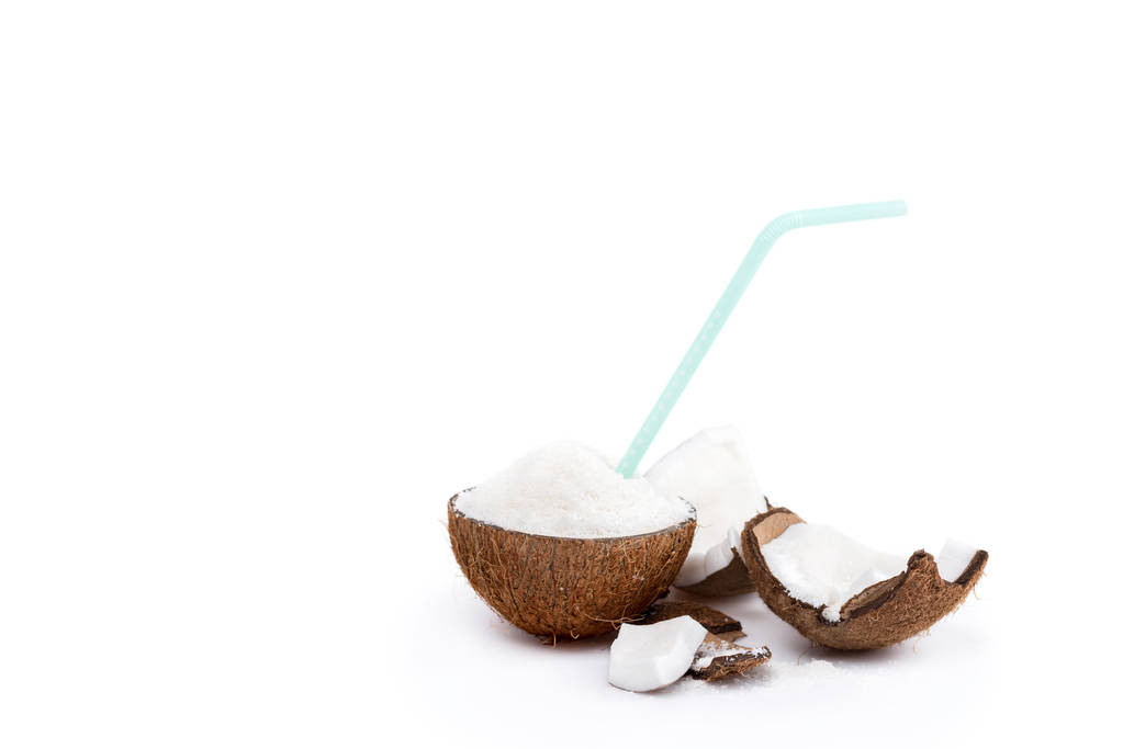 organic coconut with shavings  - Photo, Image
