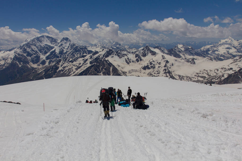 Monte Elbrus, Rusia, Escalada en la montaña Elbrus
 - Foto, Imagen