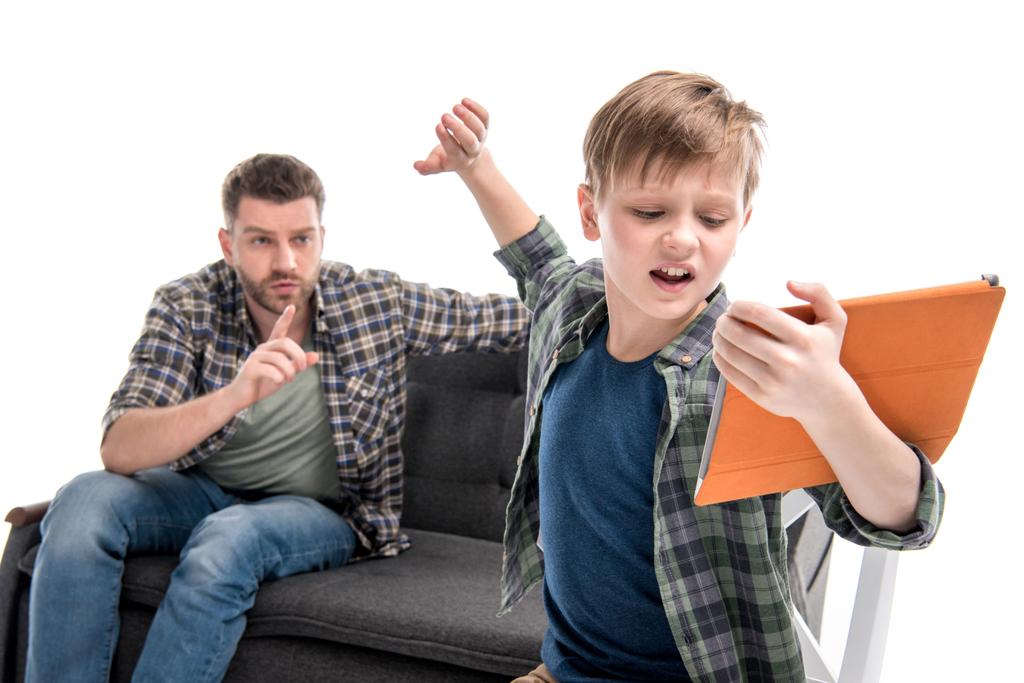 Father and son having conflict - Photo, Image