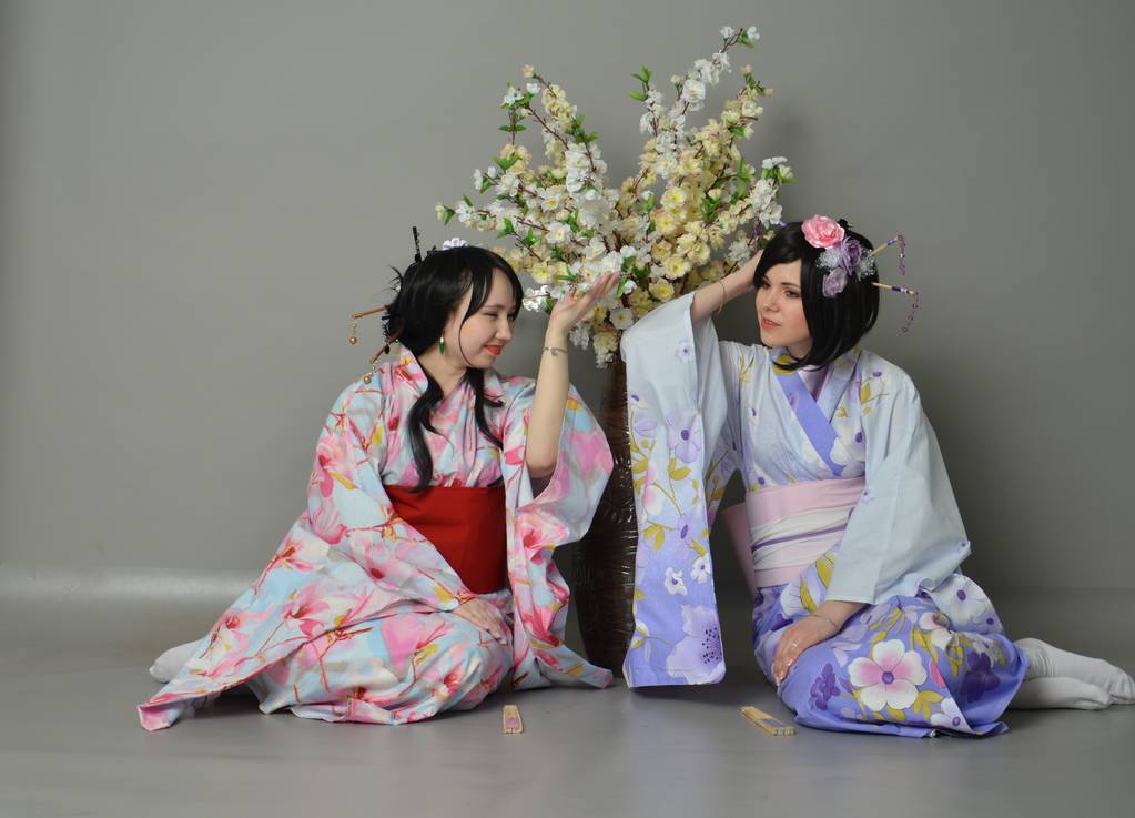 podczas ceremonii parzenia herbaty w Japonii - Zdjęcie, obraz