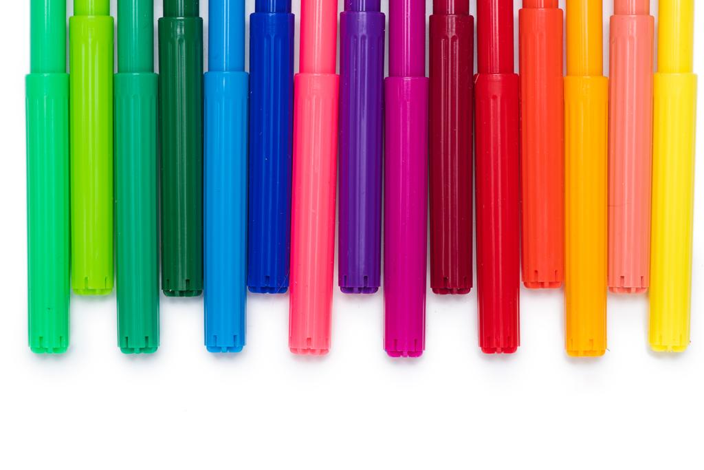 πολύχρωμα στυλό άκρη τσόχας  - Φωτογραφία, εικόνα