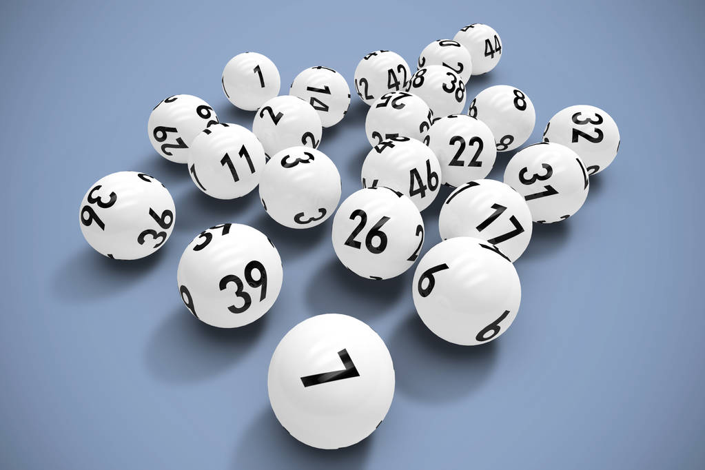 palle della lotteria bianca
 - Foto, immagini