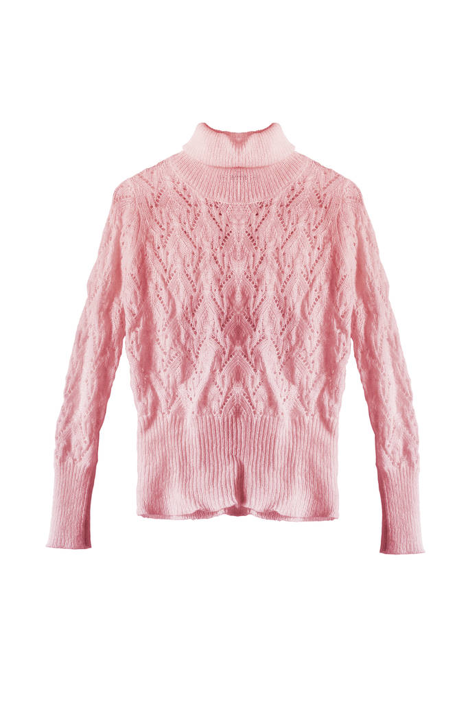 Розовый свитер изолирован
 - Фото, изображение