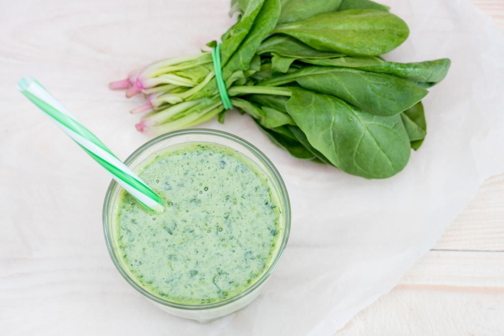 fresh spinach smoothie - Photo, Image
