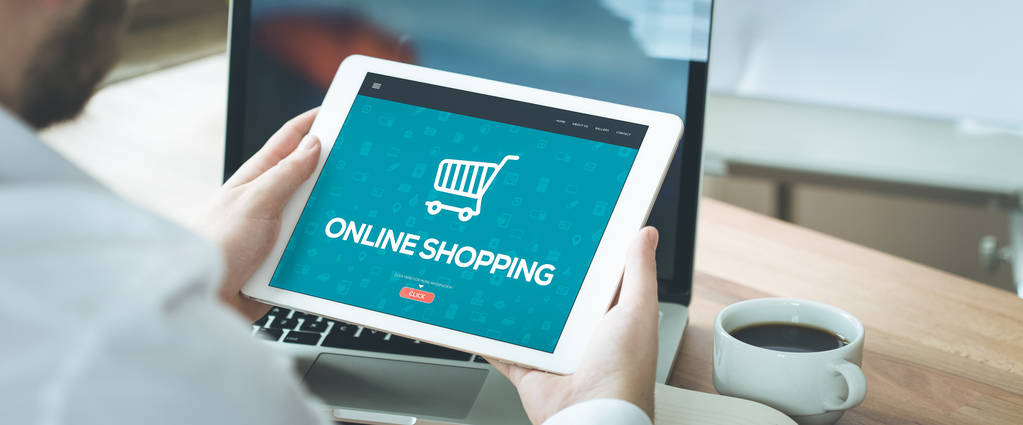 Concepto de compras online - Foto, Imagen