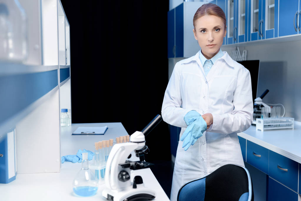 scientist working in laboratory - Photo, Image