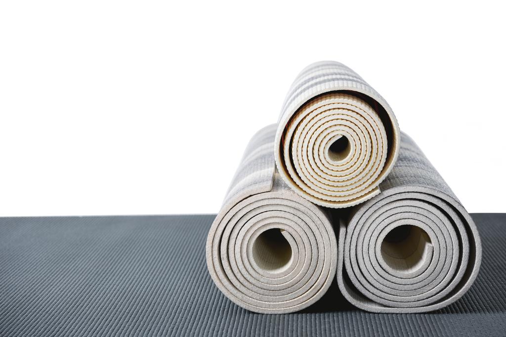 сірий йога килимки
 - Фото, зображення