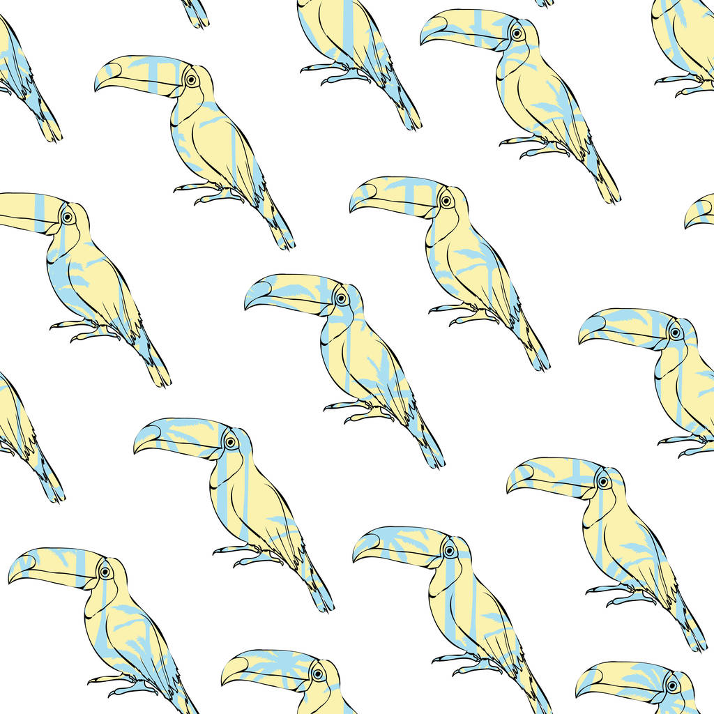 Tucán, pájaro, vector, ilustración
 - Vector, Imagen