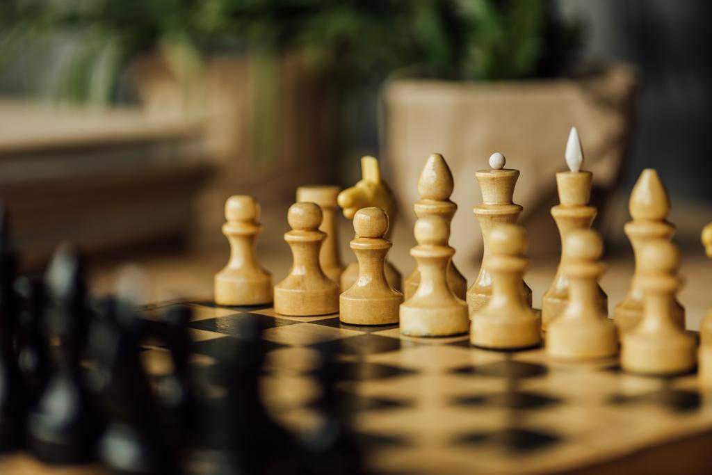 Σκάκι για ένα νέο παιχνίδι - Φωτογραφία, εικόνα