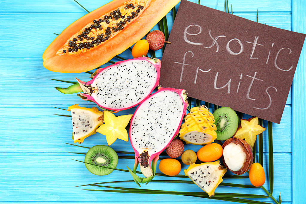 Frutas exóticas jugosas
 - Foto, imagen