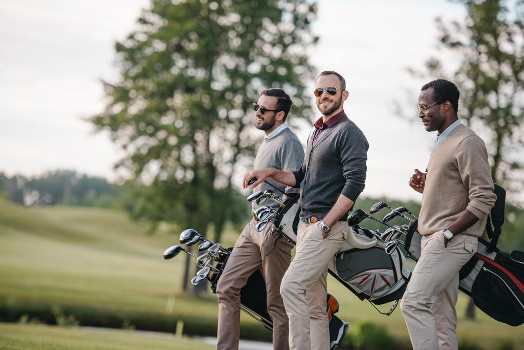 golfers on golf course  - Photo, Image