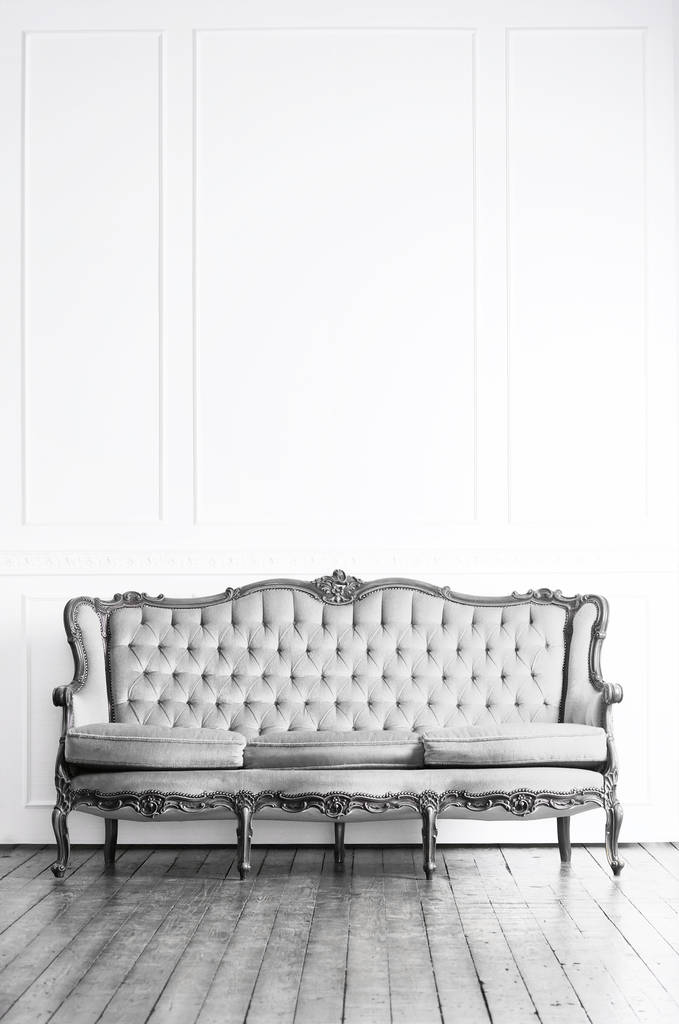 antique sofa in retro interior - Photo, Image