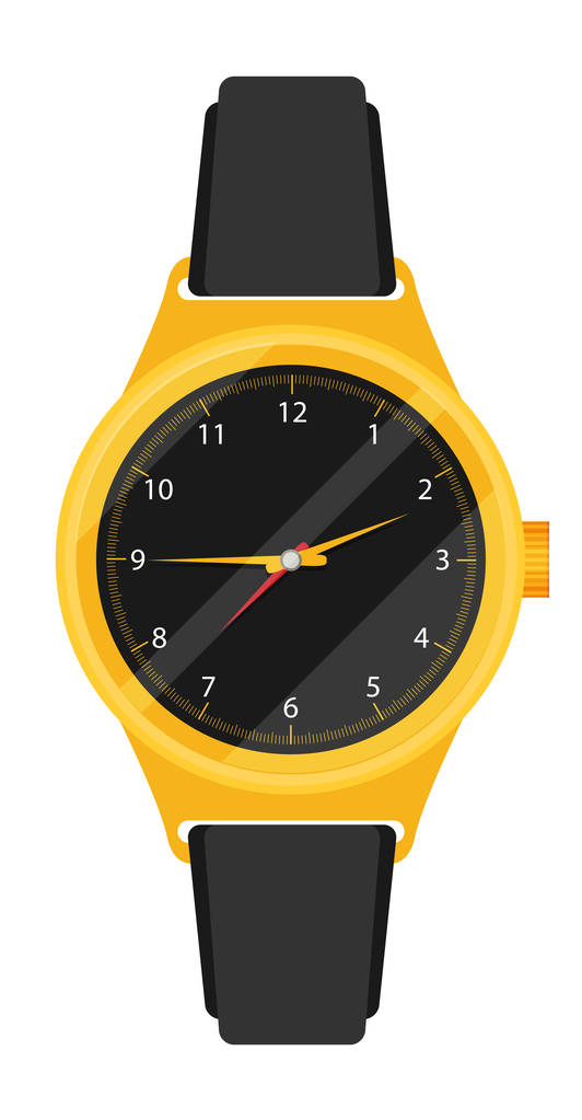 Ilustración del reloj a color
 - Vector, imagen