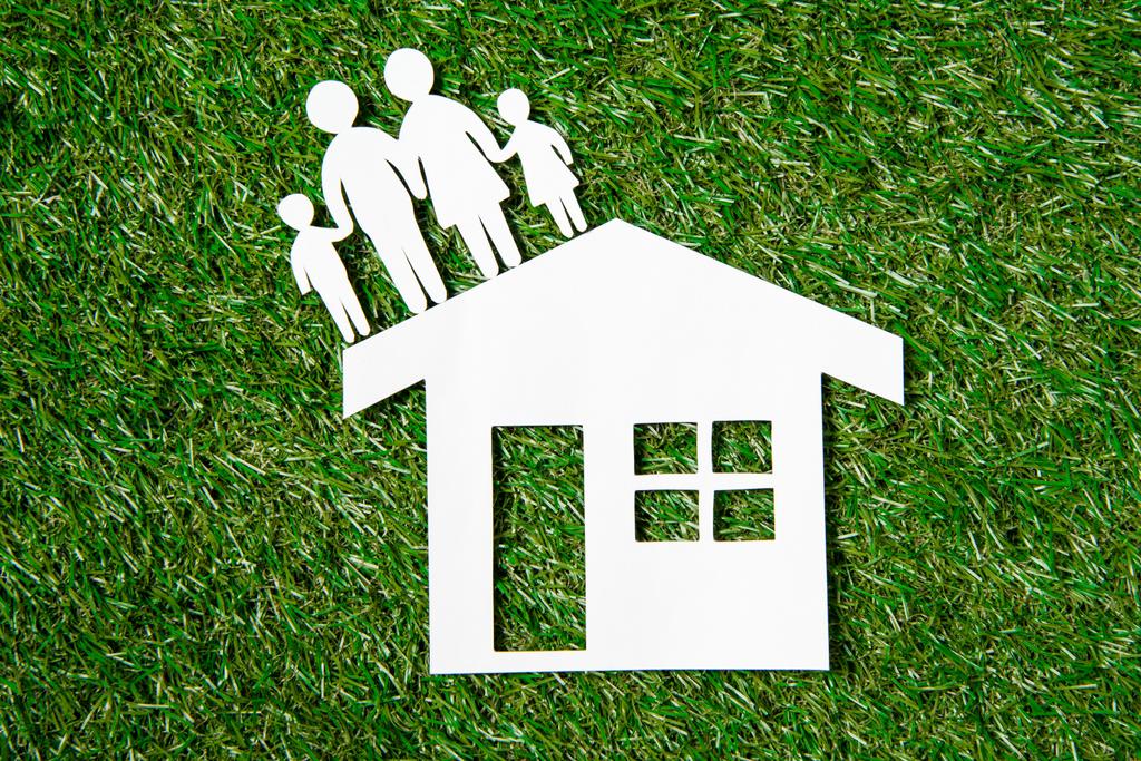 life insurance concept on grass - Photo, Image