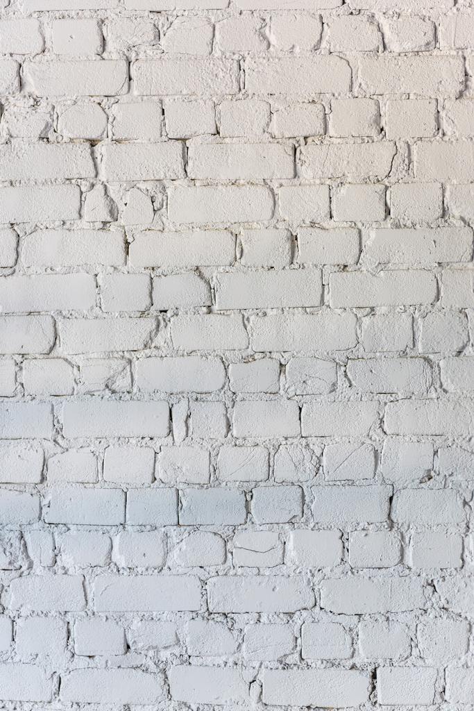Λευκός τοίχος από τούβλα  - Φωτογραφία, εικόνα