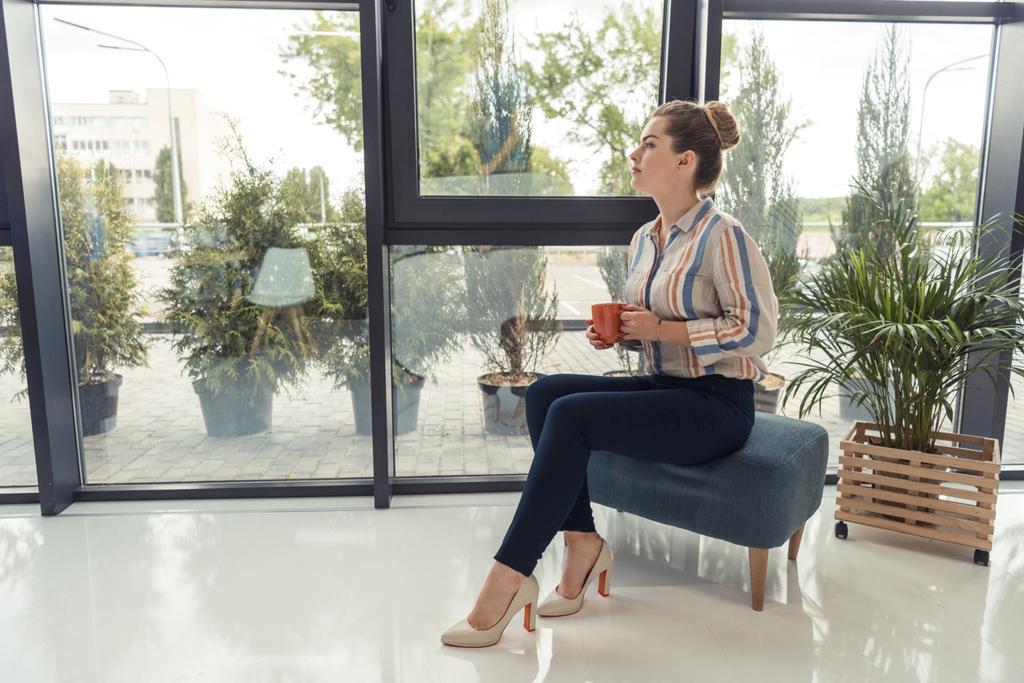 businesswoman on coffee break - Photo, Image