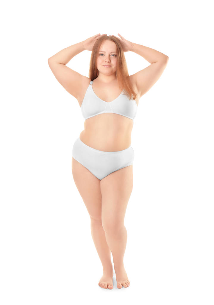 Sovrappeso giovane donna   - Foto, immagini