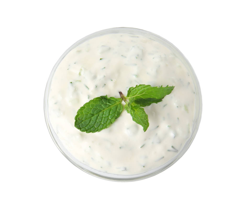Deliciosa salsa de yogur
 - Foto, Imagen