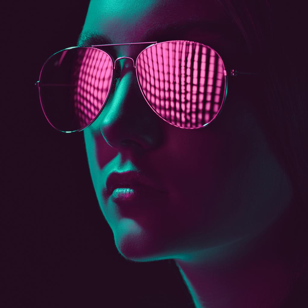 Stylische Frau mit Sonnenbrille - Foto, Bild