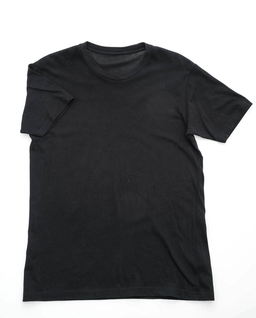 camisa. camiseta doblada en blanco
  - Foto, imagen