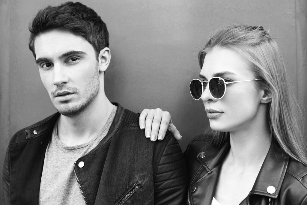 stylish young couple in love - Photo, Image