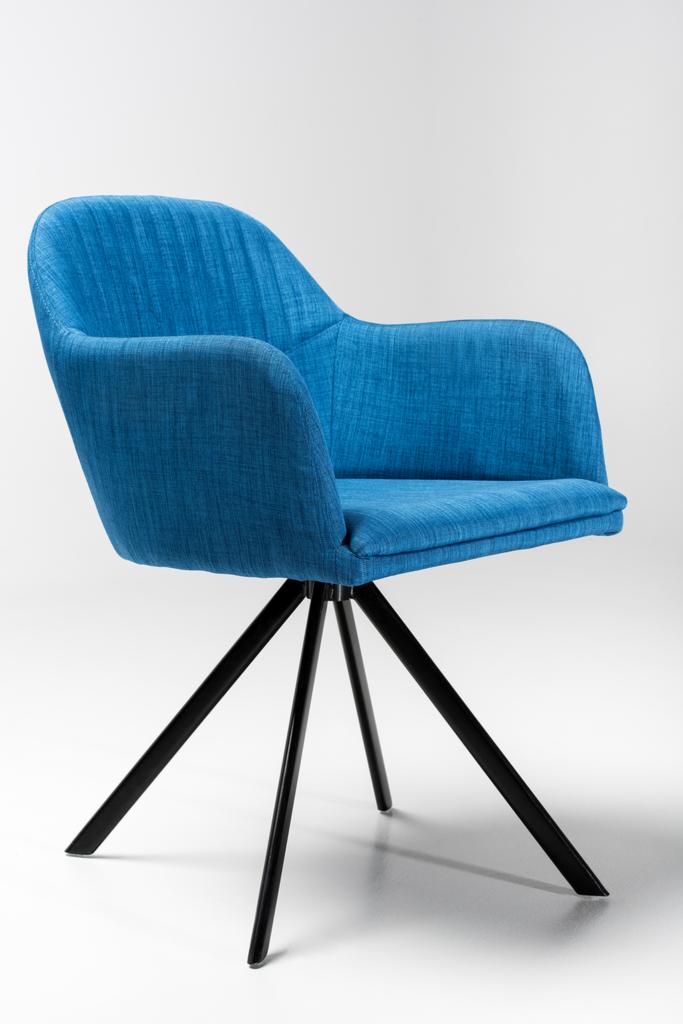 стильный синий стул
 - Фото, изображение