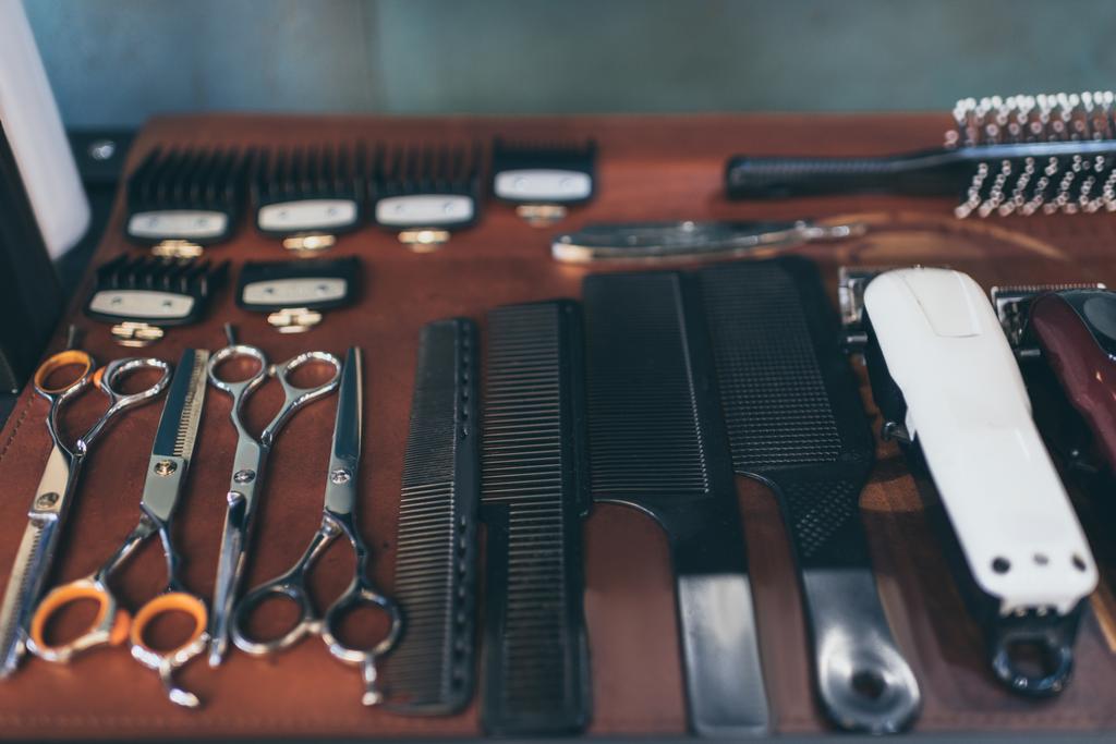 Barber professional equipment  - Valokuva, kuva